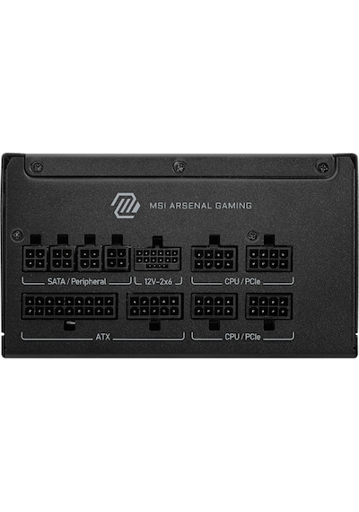 Msı Mag A1000gls Pcıe5 1000w 80+gold Full Modüler Power Supply Akak92msı0035