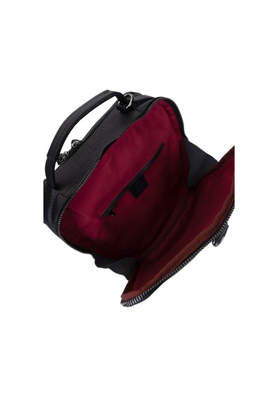 Bruno Shoes Bruno Rossi Bag Erkek Hakiki Deri Siyah Sırt Çantası 1048 331 Erk Canta Sk24-25 Nero Siyah