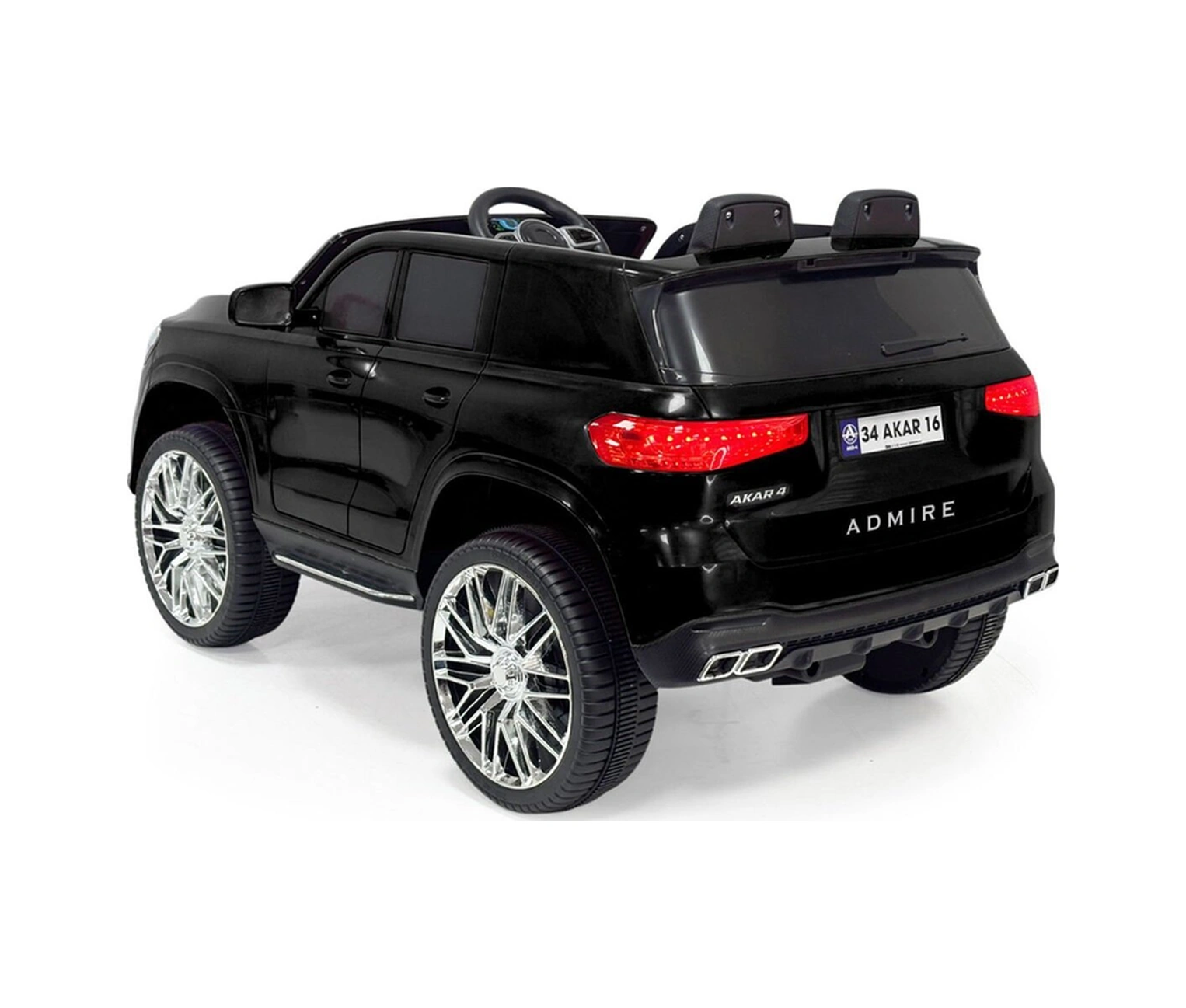 Oyuncak Admire 12 Volt Uzaktan Kumandalı Akülü Suv Çocuk Arabası Siyah