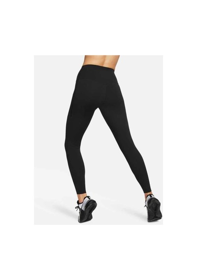 Nike Dri-fıt Universa Hr Tight Kadın Siyah Yüksek Belli Spor Tayt Dq5996-010 Siyah