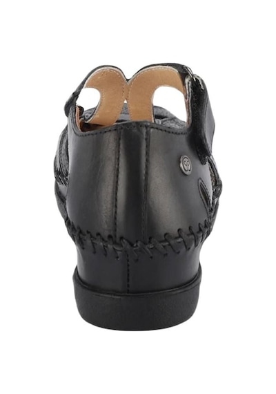Forelli 22521 Sally-g Siyah Kadın Comfort Deri Sandalet 6752 Çok Renkli