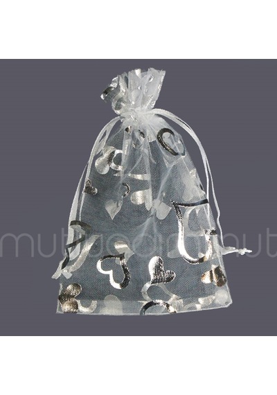 Mutluadim Kalpli Kese 9 X 14 Cm 12 Adet