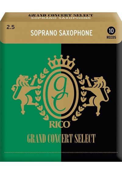 D'addario Rgc10ssx250 Grand Concert Soprano Saksafon Kamışı No: 2.5 Profesyonel - 10'lu Paket Klasik Müzik İçin Sıcak Ton Ve Üstün Kontrol
