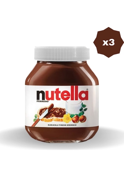 Çikolata Cam 750 Gr - 3 Adet