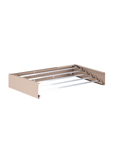 Sehpol Katlanır Çamaşır Kurutma Askılığı 70x35x10 Cm - Bej