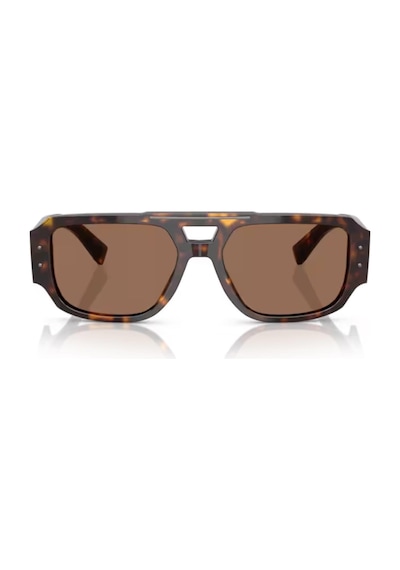Dolce Gabbana Dg 4482 50273 57 Erkek Pilot Kırçıllı Kahverengi Kemik Güneş Gözlüğü Kahverengi
