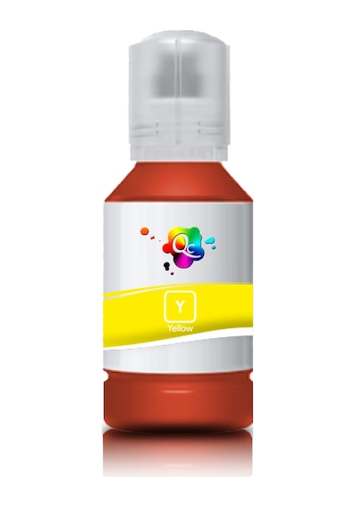 QC Epson 103 EcoTank C13T00S44A Uyumlu Mürekkep 140ml Y Yellow Sarı Dye