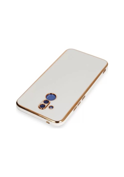 Newface Huawei Mate 20 Lite Kılıf Volet Silikon - Beyaz