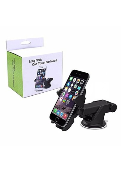 Long Neck One Touch Car Mount Araç İçi Telefonu Tutucu Çok Renkli