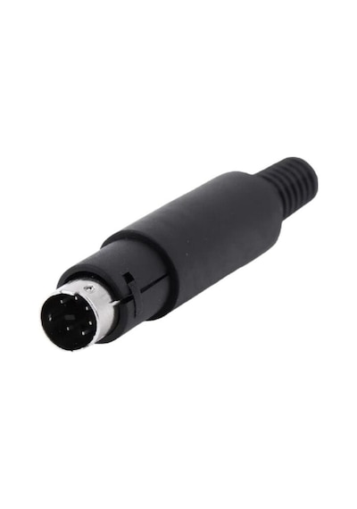 6 Pin Erkek Mini Dın Konnektör