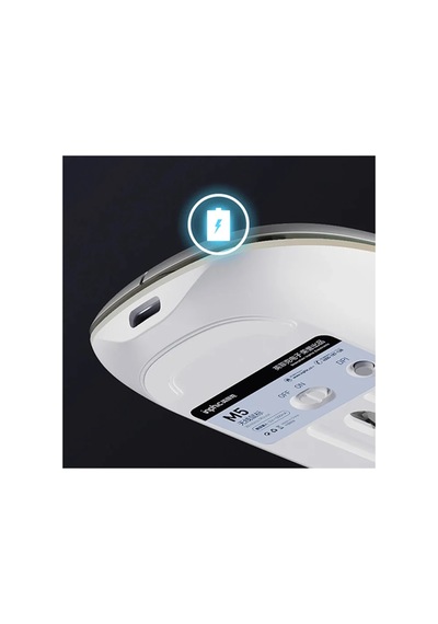 İnphic M5 Kablosuz Fare Şarj Edilebilir Sessiz Kullanım 2.4g Işıklı Usb Mouse - Karbul7476-9