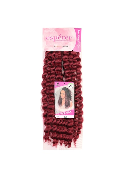 Nice Bulk Afro Su Dalgası / Kızıl - Mydr-463224 Çok Renkli