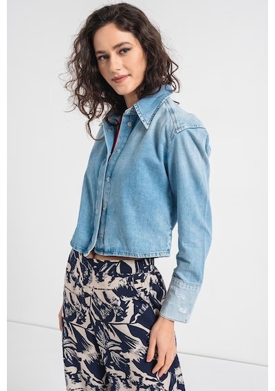Only Onlmonalisa Ls Cr Dest Kadın Jean Ceket 15315287-17261 001