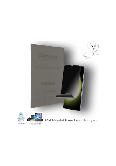 Oneplus 7t Pro Uyumlu Ekran Koruyucu Esnek Ultra İnce Sandex - Mat Hayalet Nano