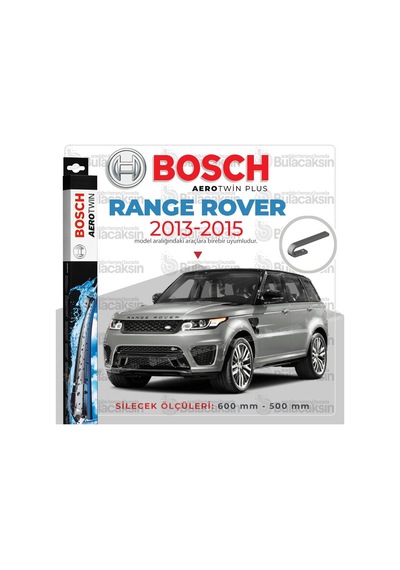 Range Rover Muz Silecek Takımı 2013-2015 Bosch Aerotwin