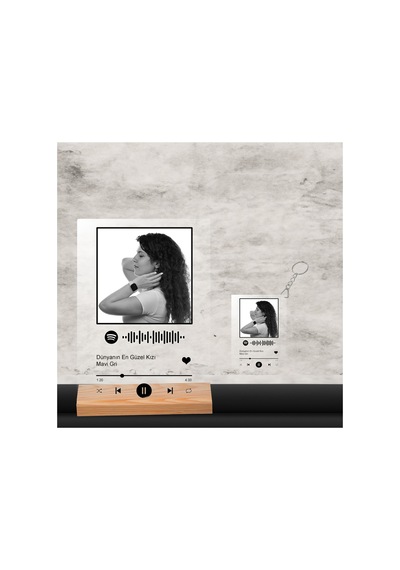 Spotify Plaket Ve Anahtarlık