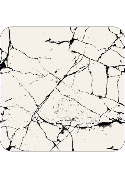 Ekru Mermer Görünümlü Banyo Halısı Klozet Paspas Seti Bs321