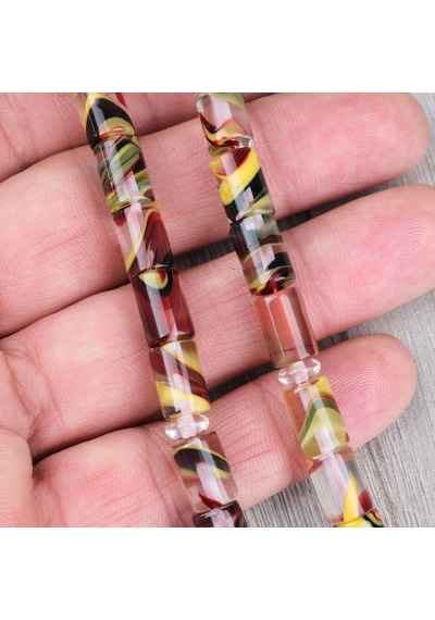 Arizona Katalin Alpaka Püskül Kesme Kesim 7x10mm Tesbih