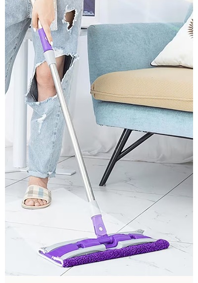 Thentech Bez Takıp Kullanılabilen Mandallı Mop Temizlik Seti Mikrofiber Bez Tak Kullan Mob Seti