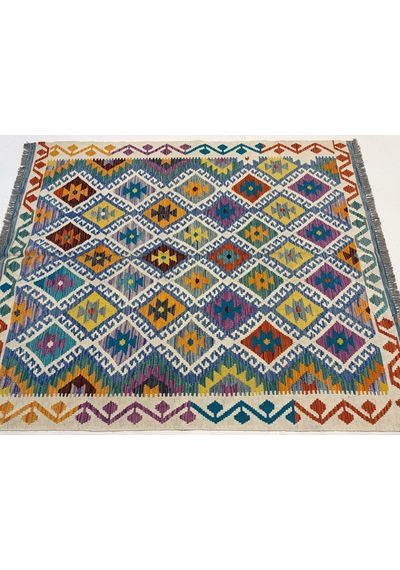 El Dokuma Afgan Kilim Bordo