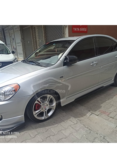 ŞüsCarOto Hyundai Accent Era 2006-2012 Batman Yarasa Ayna Kapağı Piano Black ABS Plastik (00)