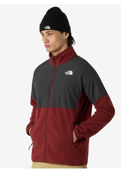 The North Face Glacier Heavyweight Full Zip Erkek Ceket Bordo