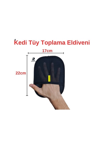 Enfa Kedi Tüy Toplama Eldiveni Tüy Toplama Köpektüy Toplama Eldiveni