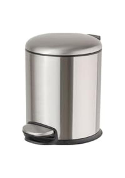 Pedallı Saten Çöp Kovası 5 Lt / 310x230x205 Mm Çok Renkli
