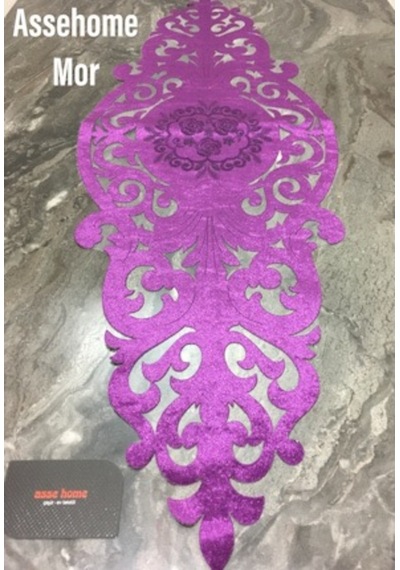 Kadife Kazımagül Lazer Kesim Runner