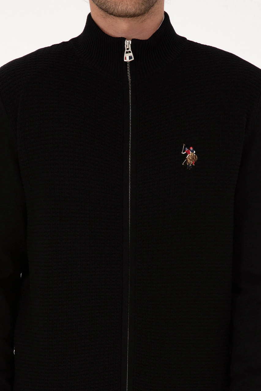 U.s. Polo Assn. Gunner-bsk25 Siyah Erkek Hırka 2227188 Siyah