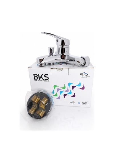 Bks Nile Mix Banyo Bataryası 40 Mm 4001 Beyaz