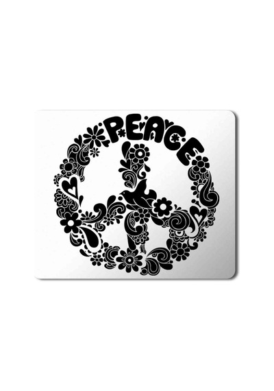 Peace Barış Sembol 2 Baskılı Mousepad Mouse Pad