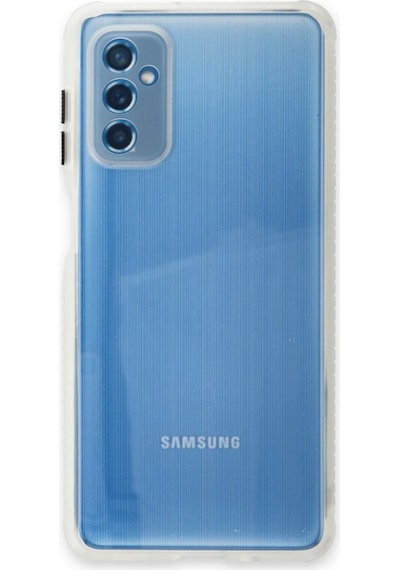 Cosmotex Newface Samsung Galaxy Uyumlu  M52 5g Kılıf Miami Şeffaf Silikon - Şeffaf