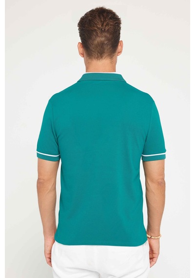 Tudors Erkek Slim Fit Dar Kesim %100 Pamuk Düz Pike Fermuarlı Yeşil Polo Yaka Tişört-31107 Yeşil Tudors Erkek Slim Fit Dar Kesim %100 Pamuk Düz Pike Fermuarlı Yeşil Polo Yaka Tişört-31107 Yeşil