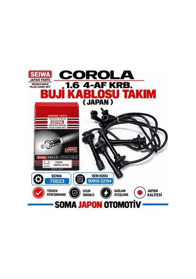 Corolla 1.6 Af Krb. Buji Kablosu 90919-22194
