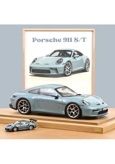 Norev 127550 1/12 Porsche 911 S/t 2023 Meissen Blue