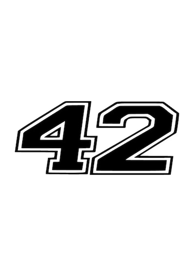 42 Sticker Oto Motor Laptop Duvar Folyo Sticker 20x10 Cm Lcst Lcst