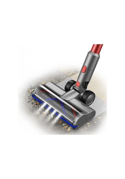 Dyson V7 V10 V11 V15 Uyumlu Kıl Fırça Başlığı Led Işıklı