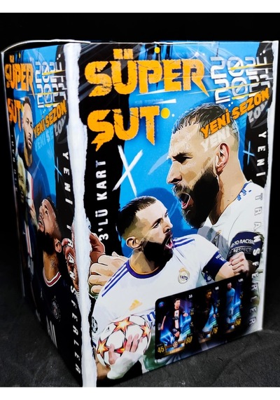 Süper Şut 3'lü Yeni Sezon Güncel Transferler 150 Paket 450 Kart Kutulu