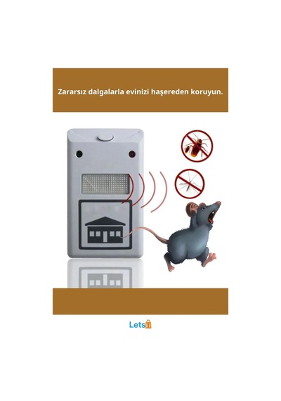 Elektronik Fare Ve Haşere Kovucu Haşerx