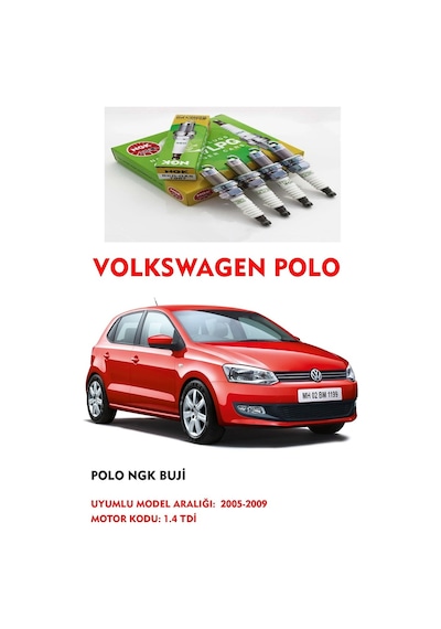 Ngk Polo 2006 Model 1.4 Tdi Buji Takım