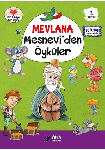 Yuva 1.sınıf Mevlana Mesneviden Öyküler 10 Kitap