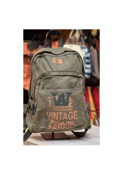 Old Cotton Matanza Bag Sırt Çantası Haki