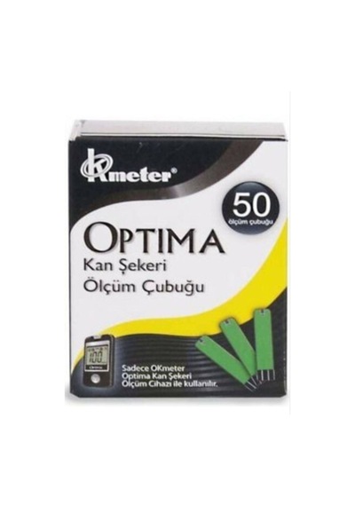 Optima Şeker Ölçüm Cihazı + 5 Kutu Strip (50'li) OPTIMACIHAZSTRIP