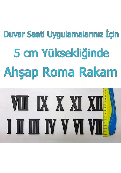 Duvar Saati Ahşap Rakamları Ahşap Saat Rakamı Saat Mekanizması (374800604) Ahşap