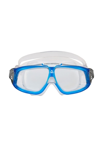 Aquasphere Seal 2.0 Şeffaf Cam Mavi Yüzücü Gözlüğü Beyaz
