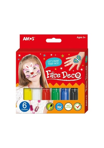 Amos Fd5p6 6'lı Askılı Kutu Yüz Boyası Eol