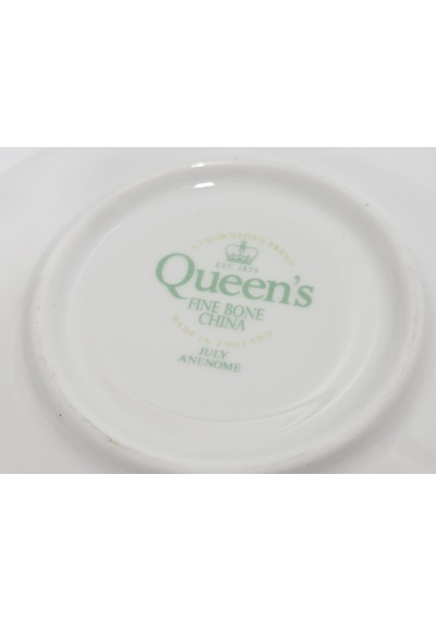 Queen's July Detaylı Kahve Fincan Takımı Çok Renkli