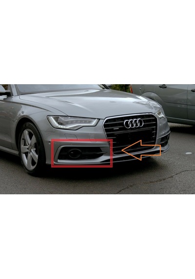 Audı A6 2015 Sıs Izgarası Sıslı Pıano Black Krom Sag