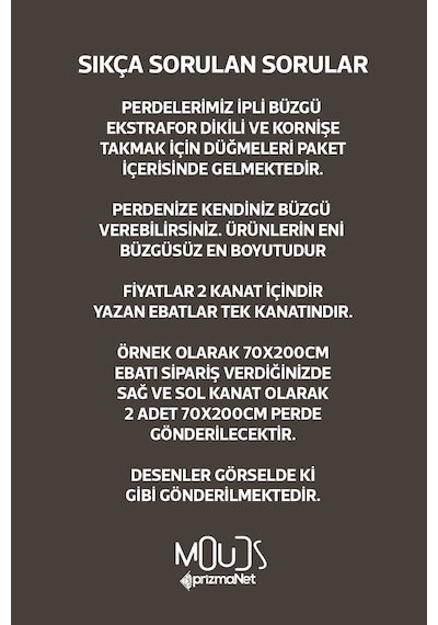 Turuncu Gri Çizgi Desenli Süet Oturma Odası Salon Fon Perde Baskılı Ekstrafor Büzgü 2 Kanat Prd-1062 Çok Renkli